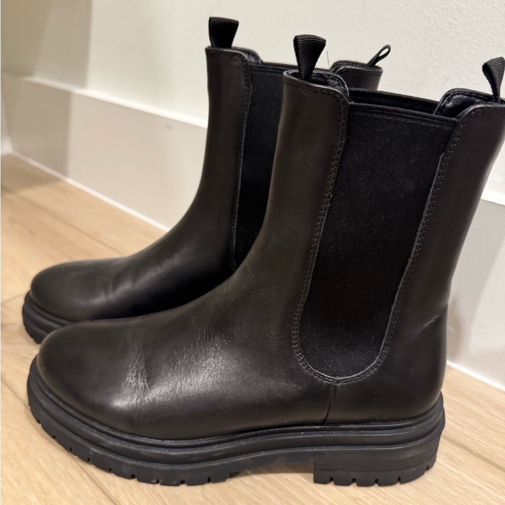 Tony Bianco Wolfe Boot – Black Como NWT - image 2